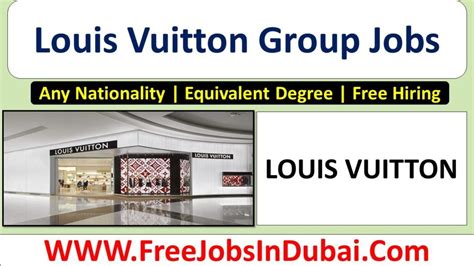 careers louis vuitton|louis vuitton employment opportunities.